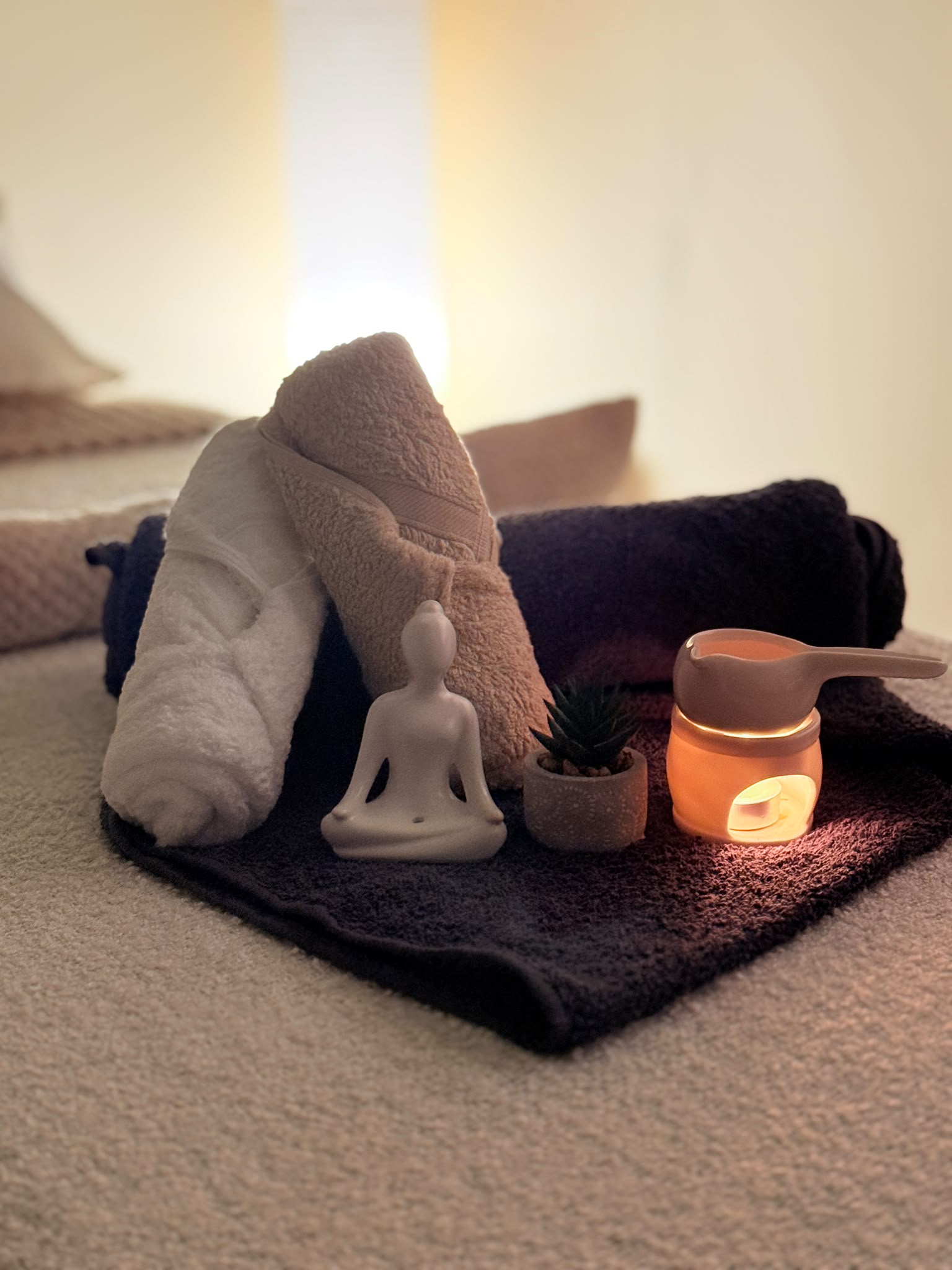 Relaxing Vela Wellness massage setting